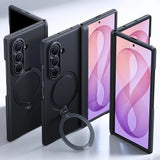 Husa de protectie Torras Ostand Q3 Spin compatibil cu Samsung Galaxy Z Fold8 Ultra, Negru