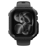 Husa smartwatch Apple Watch 12 46mm, Negru