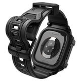 Curea smartwatch Spigen Rugged Armor Pro compatibil cu Apple Watch 12 46mm, Negru