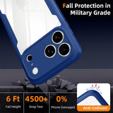 Husa de protectie Techsuit ColorVerse 360 compatibil cu iPhone 18 Pro / iPhone 17 Pro, Albastru