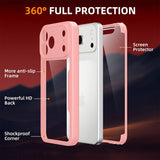 Husa de protectie Techsuit ColorVerse 360 compatibil cu iPhone 18 Pro / iPhone 17 Pro, Roz