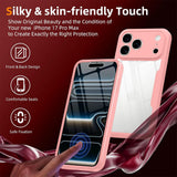 Husa de protectie Techsuit ColorVerse 360 compatibil cu iPhone 18 Pro / iPhone 17 Pro, Roz
