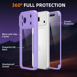 Husa de protectie Techsuit ColorVerse 360 compatibil cu iPhone 18 Pro Max / iPhone 17 Pro Max, Mov