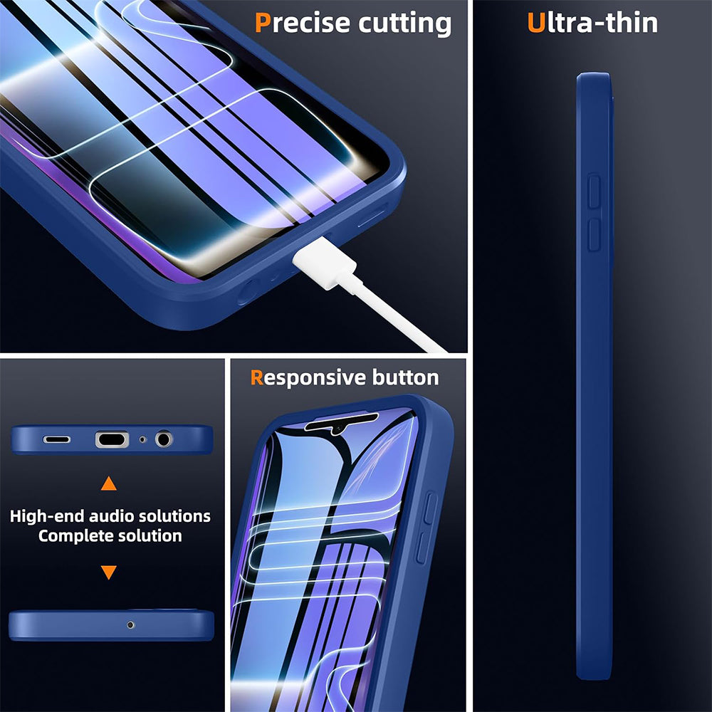 Husa de protectie Techsuit ColorVerse 360 compatibil cu iPhone 18 Pro Max / iPhone 17 Pro Max, Albastru