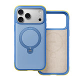 Husa de protectie Torras Ostand Q3 compatibil cu iPhone 17 Pro Max / iPhone 18 Pro Max, Alb