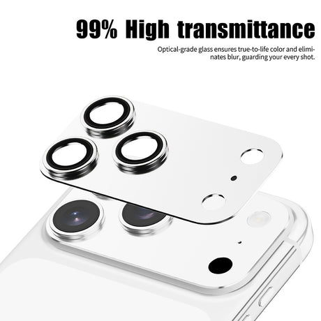 Folie de protectie Lito Crown Halo compatibil cu iPhone 18 Pro Max, Argintiu