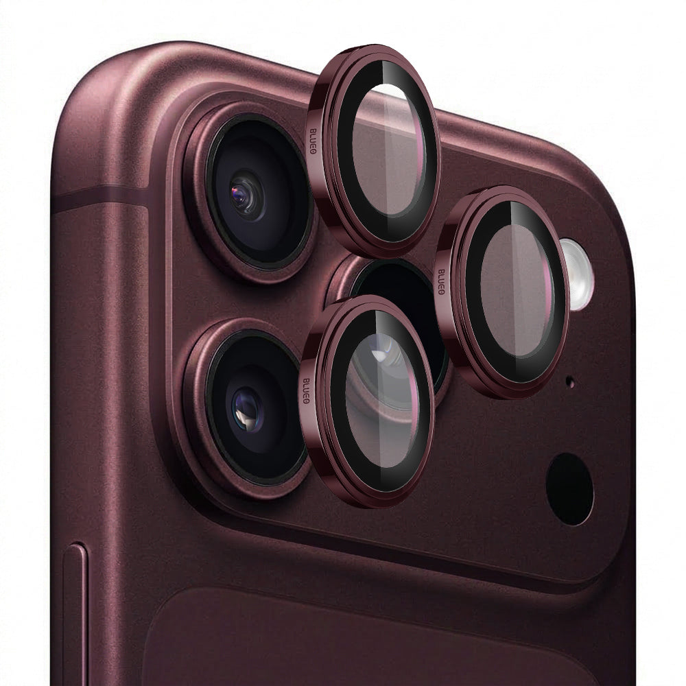 Folie de protectie Blueo Sapphire Crystal compatibil cu iPhone 18 Pro / iPhone 18 Pro Max, Bordo