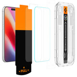 Folie de protectie Spigen Glas.tR EZ-FIT Pro HD compatibil cu iPhone 16 Pro Max / iPhone 17 Pro Max / iPhone 18 Pro Max, Transparent