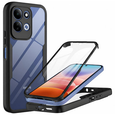 Husa de protectie Techsuit ColorVerse 360 Series compatibil cu Xiaomi Redmi 17 4G / Redmi 17 5G, Negru