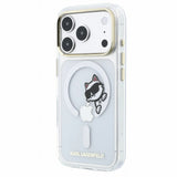 Husa de protectie Karl Lagerfeld compatibil cu iPhone 17 Pro Max / iPhone 18 Pro Max, Transparent