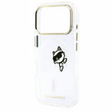 Husa de protectie Karl Lagerfeld compatibil cu iPhone 17 Pro Max / iPhone 18 Pro Max, Transparent