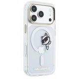 Husa de protectie Karl Lagerfeld compatibil cu iPhone 17 Pro Max / iPhone 18 Pro Max, Transparent