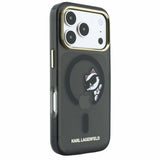 Husa de protectie Karl Lagerfeld compatibil cu iPhone 18 Pro / iPhone 17 Pro, Negru