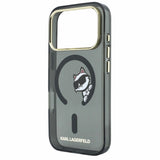 Husa de protectie Karl Lagerfeld compatibil cu iPhone 18 Pro / iPhone 17 Pro, Negru
