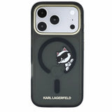 Husa de protectie Karl Lagerfeld compatibil cu iPhone 18 Pro / iPhone 17 Pro, Negru