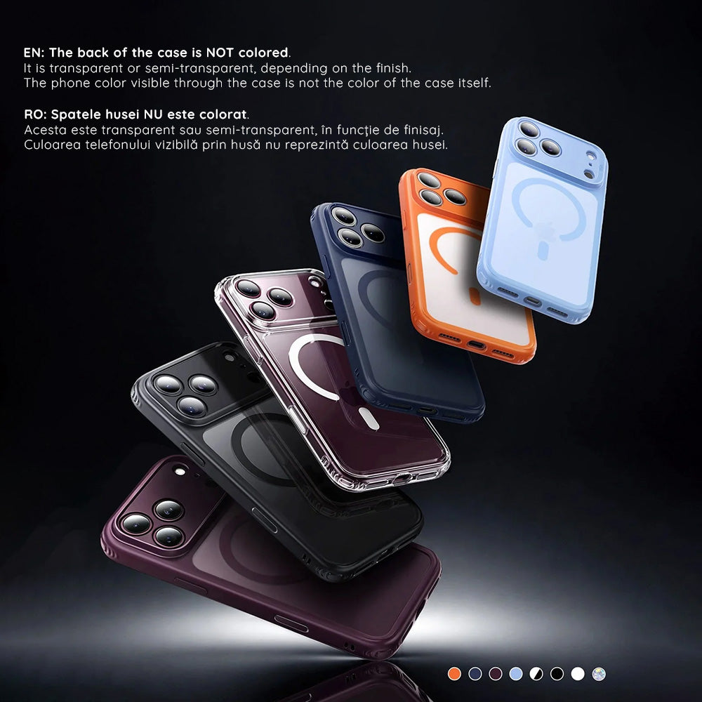 Husa de protectie ESR Classic Hybrid compatibil cu iPhone 18 Pro, Transparent