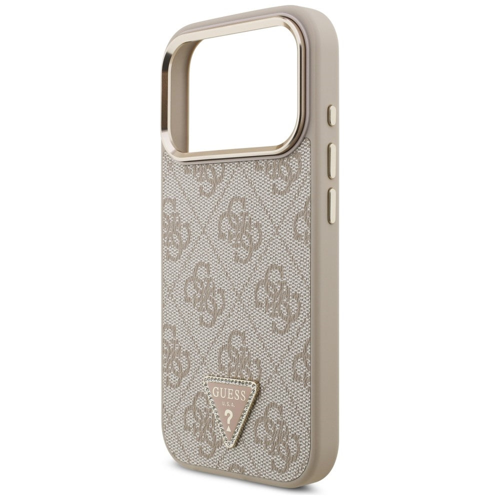 Husa de protectie Guess Hardcase 4G compatibil cu iPhone 18 Pro / iPhone 17 Pro, Roz