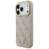 Husa de protectie Guess Hardcase 4G compatibil cu iPhone 18 Pro / iPhone 17 Pro, Roz