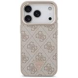 Husa de protectie Guess Hardcase 4G compatibil cu iPhone 18 Pro / iPhone 17 Pro, Roz