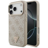 Husa de protectie Guess Hardcase 4G compatibil cu iPhone 18 Pro / iPhone 17 Pro, Roz
