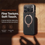 Husa de protectie Torras QPRO Leather Series compatibil cu iPhone 18 Pro Max / iPhone 17 Pro Max, Negru