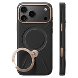 Husa de protectie Torras QPRO Leather Series compatibil cu iPhone 18 Pro Max / iPhone 17 Pro Max, Negru