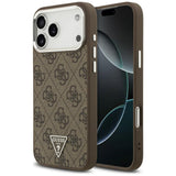 Husa de protectie Guess Hardcase 4G compatibil cu iPhone 18 Pro Max / iPhone 17 Pro Max, Maro
