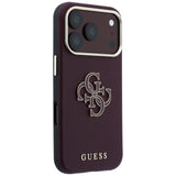 Husa de protectie Guess compatibil cu iPhone 17 Pro Max / iPhone 18 Pro Max, Bordo