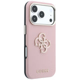 Husa de protectie Guess compatibil cu iPhone 18 Pro / iPhone 17 Pro, Roz