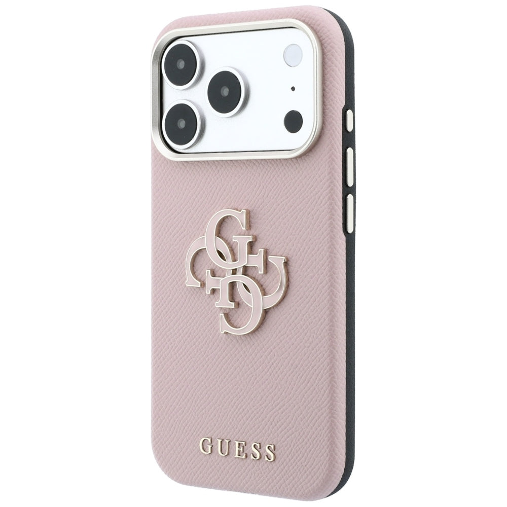 Husa de protectie Guess compatibil cu iPhone 17 Pro Max / iPhone 18 Pro Max, Roz