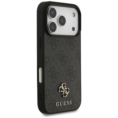 Husa de protectie Guess 4G Small and Classic Logo MagSafe compatibil cu iPhone 18 Pro / iPhone 17 Pro, Negru