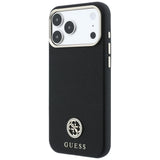 Husa de protectie Guess compatibil cu iPhone 17 Pro Max / iPhone 18 Pro Max, Negru