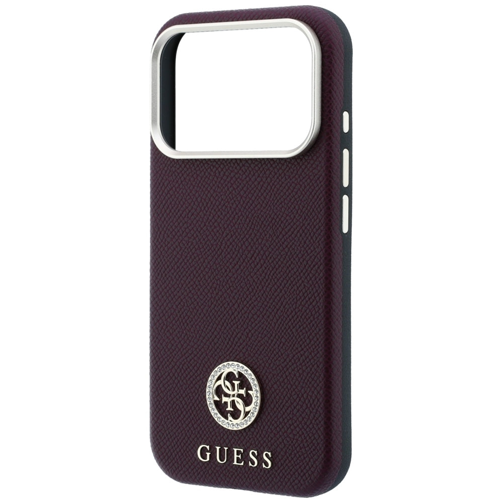Husa de protectie Guess compatibil cu iPhone 17 Pro Max / iPhone 18 Pro Max, Bordo