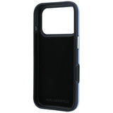 Husa de protectie Karl Lagerfeld Saffiano compatibil cu iPhone 17 Pro Max / iPhone 18 Pro Max, Albastru