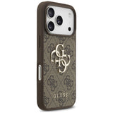 Husa de protectie Guess compatibil cu iPhone 18 Pro / iPhone 17 Pro, Maro