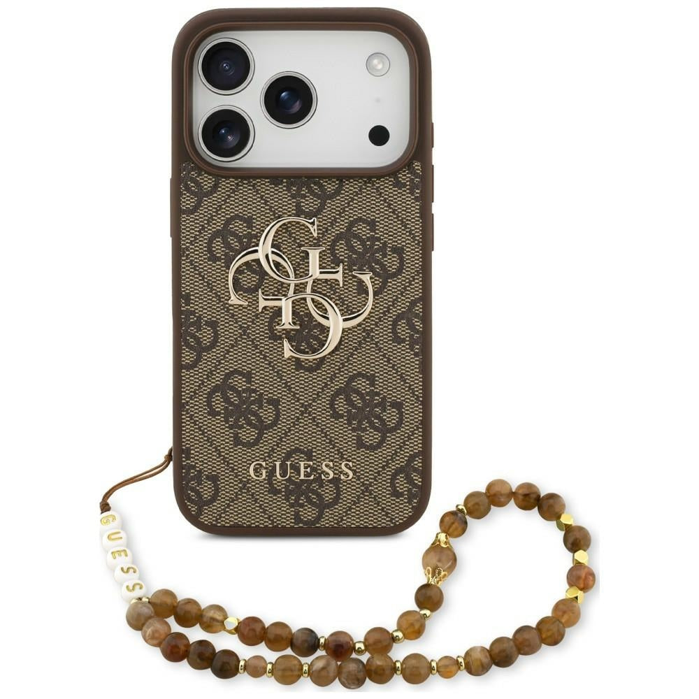Husa de protectie Guess compatibil cu iPhone 18 Pro Max / iPhone 17 Pro Max, Maro
