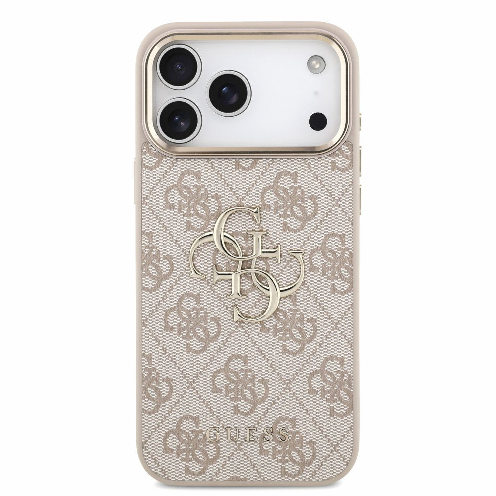 Husa de protectie Guess compatibil cu iPhone 18 Pro / iPhone 17 Pro, Roz