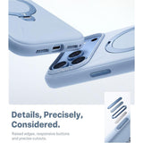 Husa de protectie Torras QPRO Silicone Series compatibil cu iPhone 18 Pro Max / iPhone 17 Pro Max, Albastru