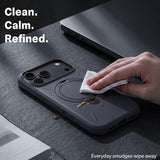 Husa de protectie Torras QPRO Silicone Series compatibil cu iPhone 18 Pro / iPhone 17 Pro, Negru