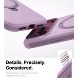 Husa de protectie Torras QPRO Silicone compatibil cu iPhone 18 Pro Max / iPhone 17 Pro Max, Mov