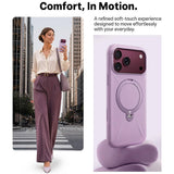 Husa de protectie Torras QPRO Silicone compatibil cu iPhone 18 Pro Max / iPhone 17 Pro Max, Mov