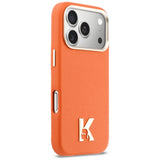 Husa de protectie Karl Lagerfeld compatibil cu iPhone 18 Pro / iPhone 17 Pro, Portocaliu
