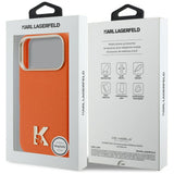 Husa de protectie Karl Lagerfeld compatibil cu iPhone 18 Pro / iPhone 17 Pro, Portocaliu