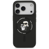 Husa de protectie Karl Lagerfeld compatibil cu iPhone 17 Pro / iPhone 18 Pro, Negru