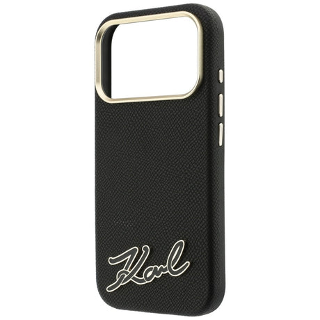 Husa de protectie Karl Lagerfeld compatibil cu iPhone 18 Pro / iPhone 17 Pro, Negru
