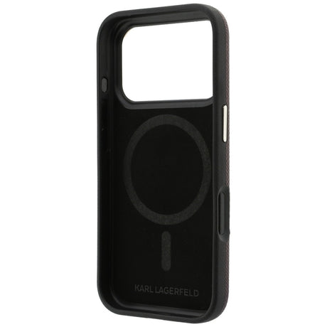 Husa de protectie Karl Lagerfeld compatibil cu iPhone 17 Pro Max / iPhone 18 Pro Max, Bordo