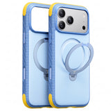 Husa de protectie Torras Ostand Q3 compatibil cu iPhone 18 Pro Max / iPhone 17 Pro Max, Albastru