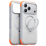 Husa de protectie Torras Ostand Q3 compatibil cu iPhone 18 Pro / iPhone 17 Pro, Alb
