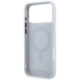 Husa de protectie Karl Lagerfeld Saffiano compatibil cu iPhone 18 Pro / iPhone 17 Pro, Gri