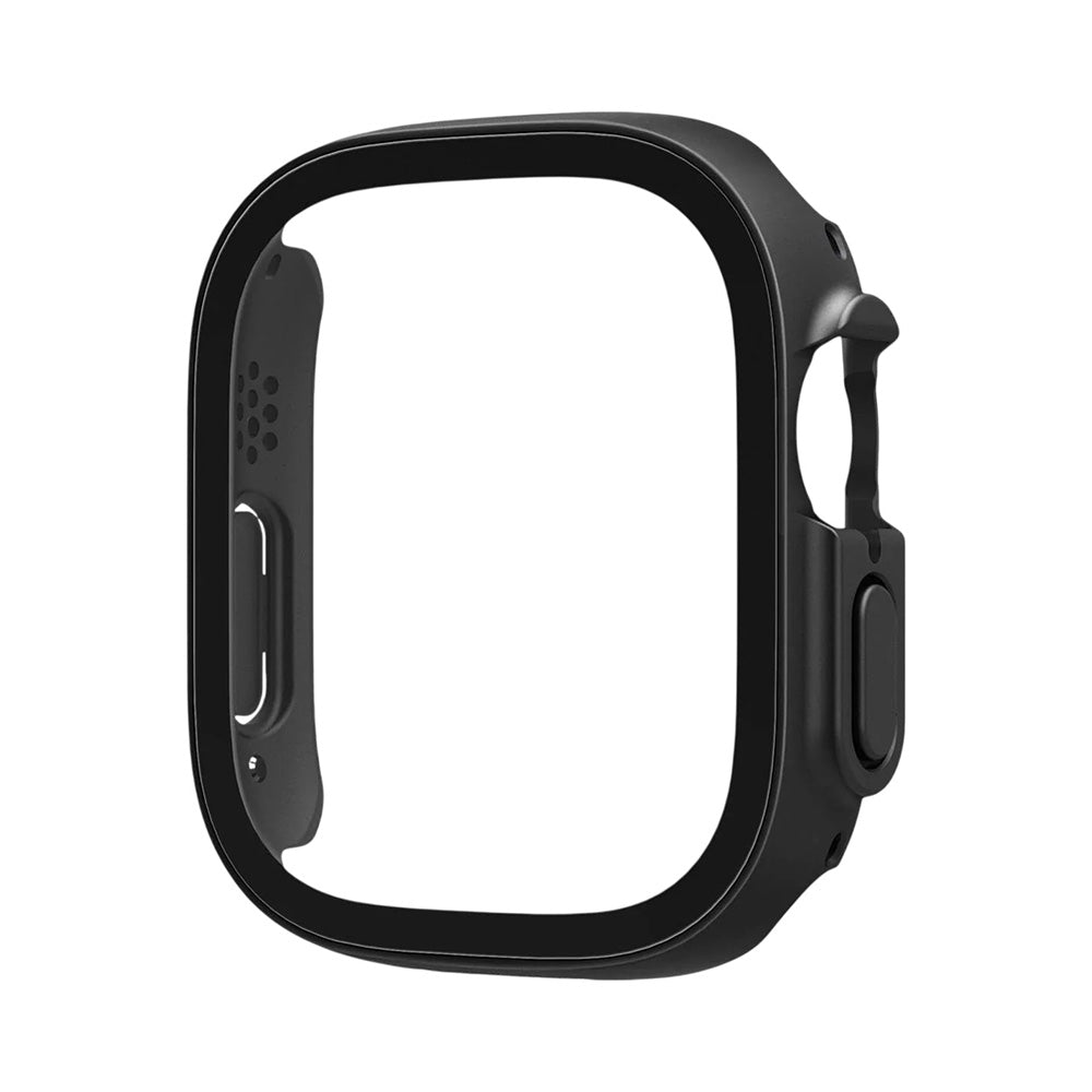 Husa smartwatch Spigen Thin Fit 360 compatibil cu Apple Watch Ultra / Ultra 2 / Ultra 3 / Ultra 4, Negru